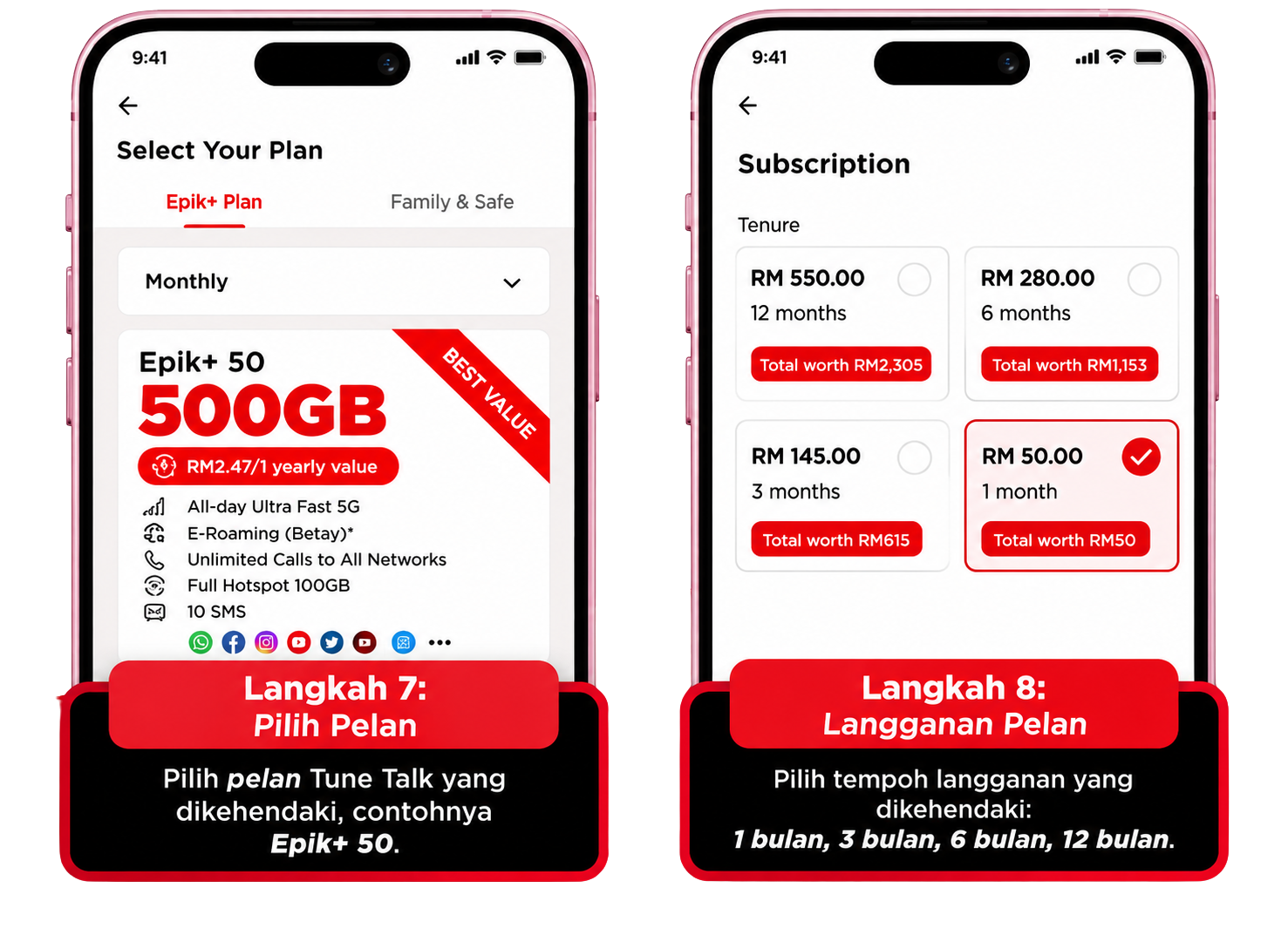 Langkah 5