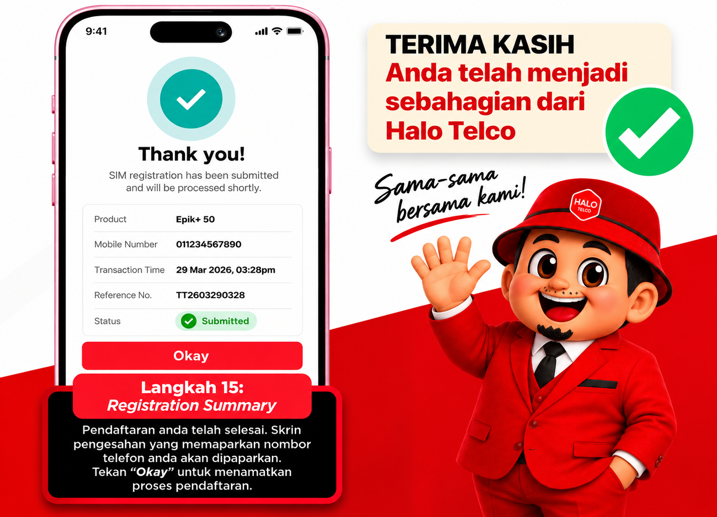 Langkah 10